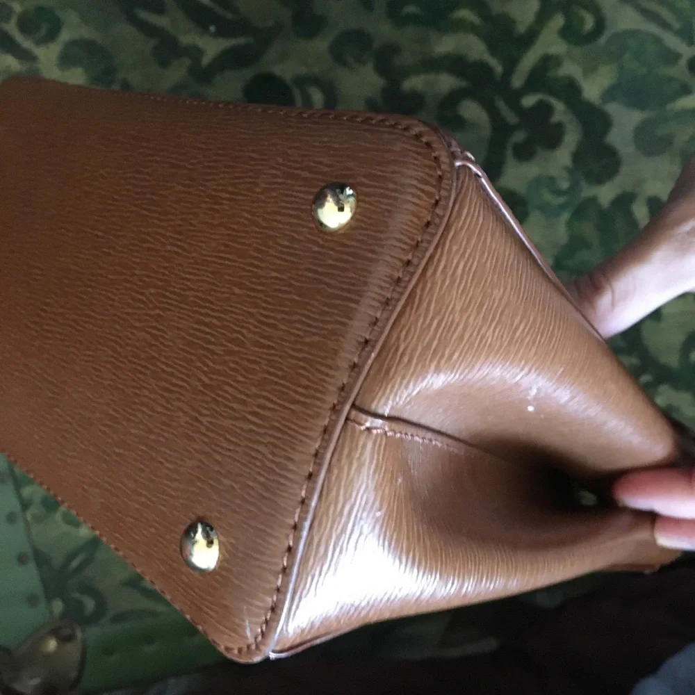 Ralph Lauren Brown Satchel Bag - Picture 2 of 7